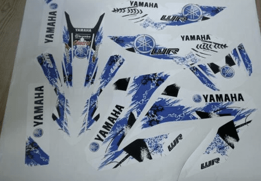 kit de decoración yamaha wrx sm enduro 125