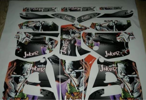 Zestaw graficzny Aprilia Rx 50 przed 2006 Joker