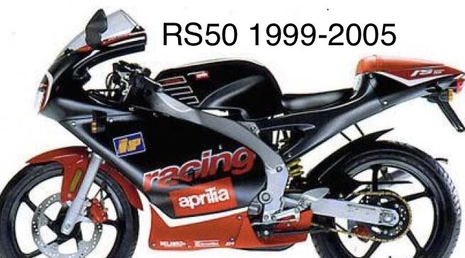 Kit Grafica Aprilia Rs 50 1999 2005 – Nero Rosso