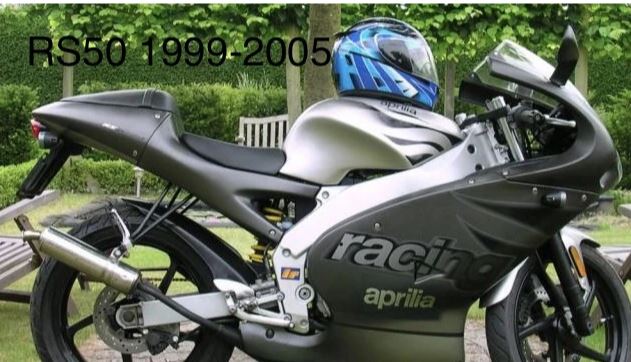 Grafikkit Aprilia Rs 50 1999 2005 – Racing Black