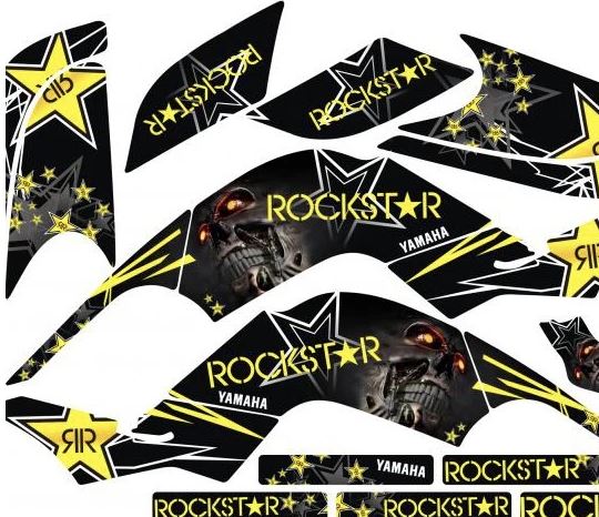 Kit gráfico Raptor 660 Rockstar