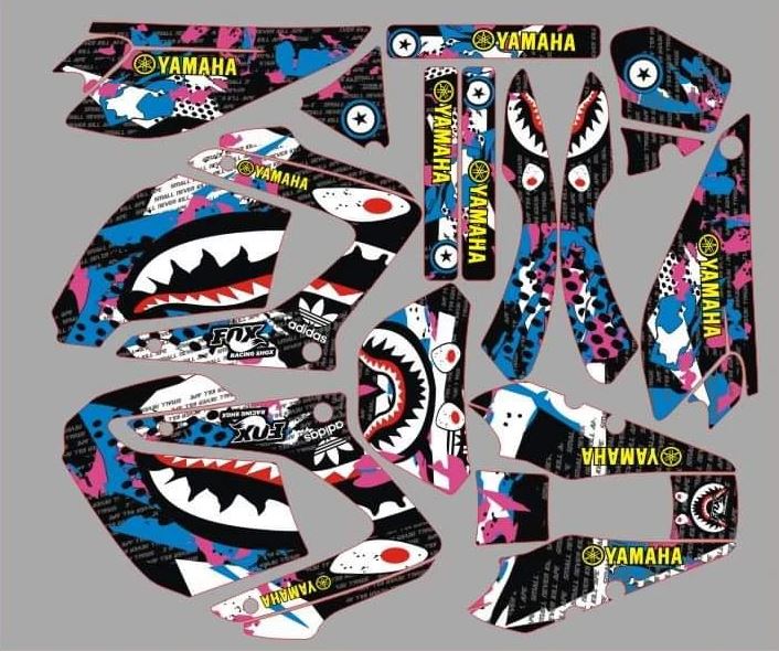 Tiburón Kit Deco Yamaha Dt Dtr Dtx