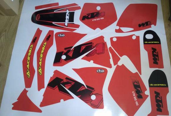 Kit Grafiche KTM Sx 1998 2000 Origine #2