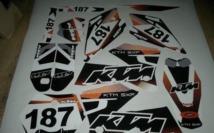 Zestaw graficzny KTM Sx 2005 2006