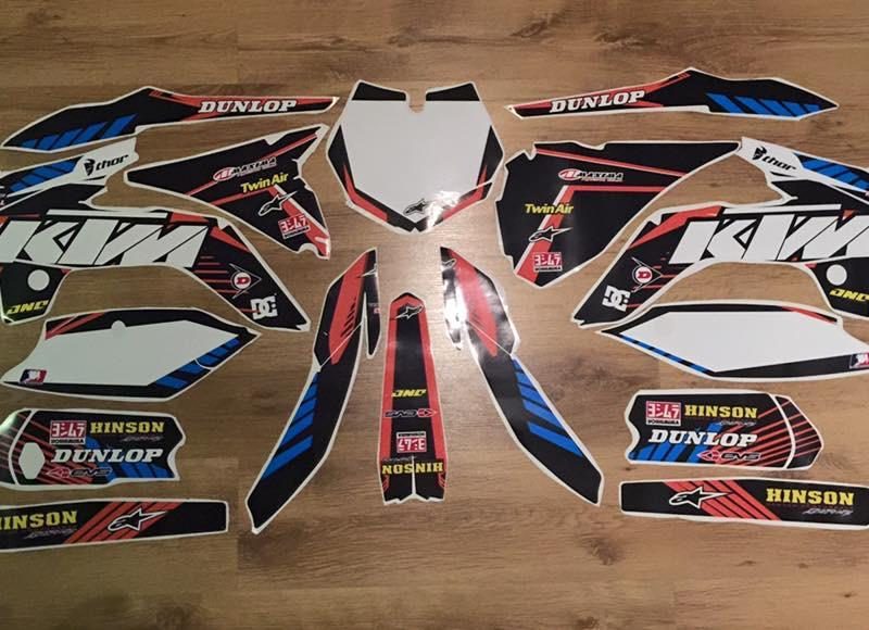 Zestaw graficzny KTM Sx Sxf 2013 2015 Fabryka