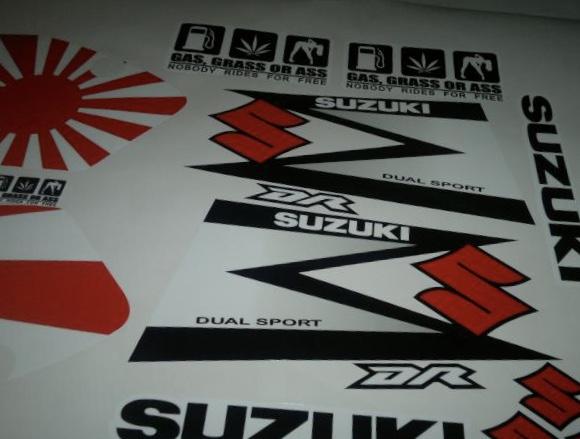Kit gráfico Suzuki Dr 650