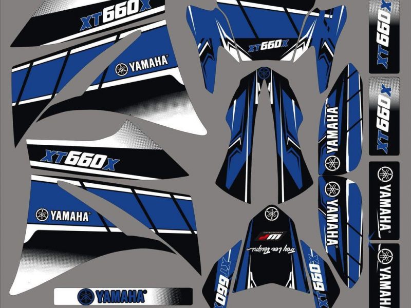 Graphic Kit Yamaha Xt 660 Avant 2006 B