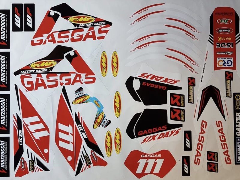 Kit DÉco Gas Gas Ec 2007 2009 Fmf
