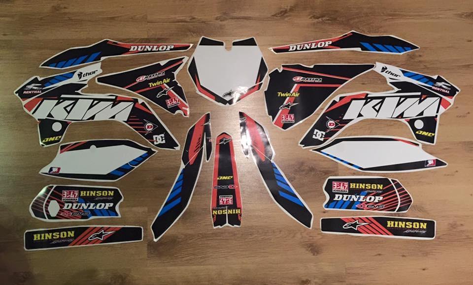 Kit DÉco Ktm Sx Sxf 2013 2015 Factory