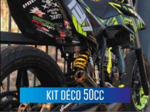 Kit déco moto 50cc - Stickers & Autocollants
