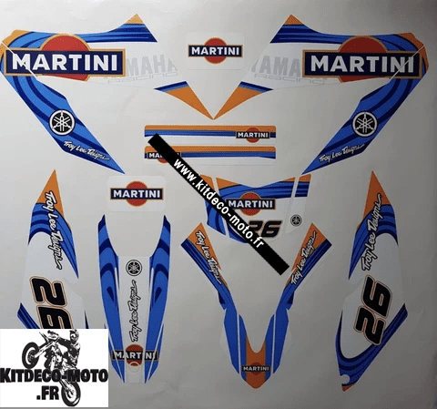 Yamaha 125 Wr Wrx Wrr Martini Graphic Kit