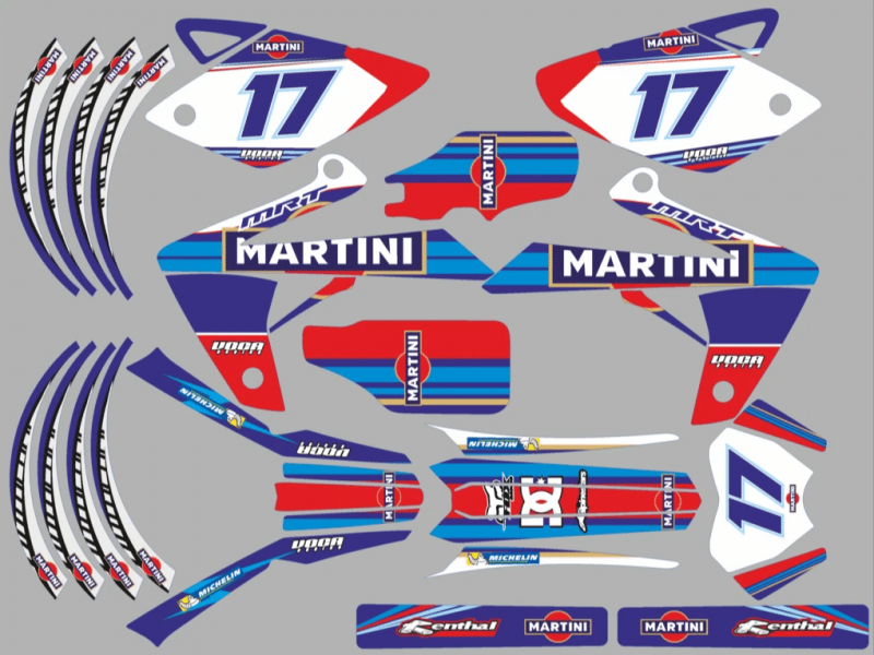 Kit Deco Rieju 50 MRT Martini