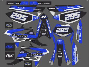 kit deco beta 50 racing 2 bleu
