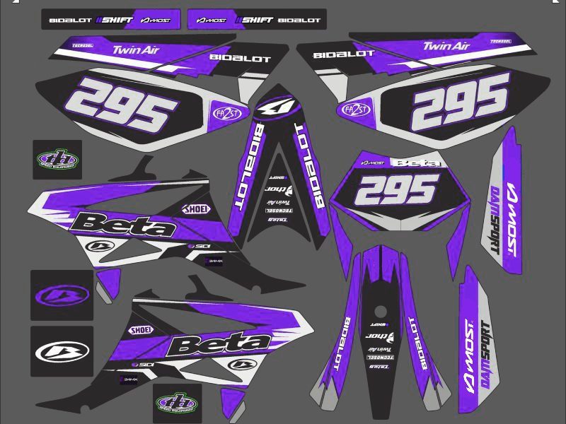 kit déco beta 50 – racing violet – 2011 2020