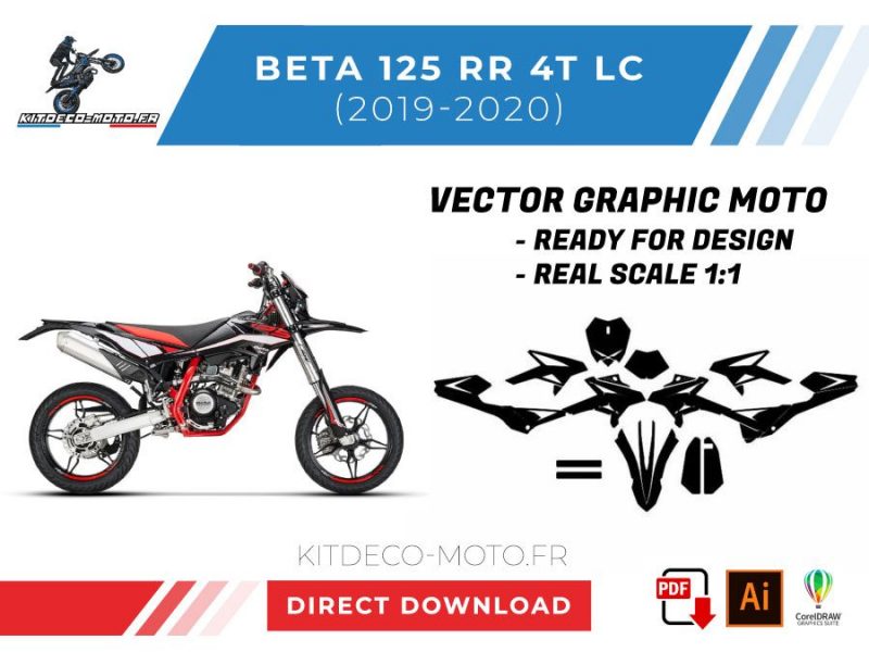 modello beta 125 rr 4t lc 2019 2020 vettore