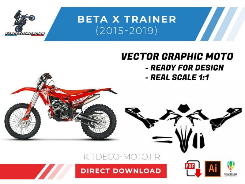 modello vettoriale beta x trainer 2015 2019