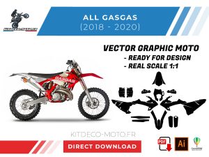 template vector gasgas 2018 2020