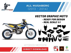 template vector husaberg 2013 2014 all vector