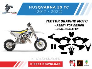 template vector husqvarna 50 tc 2017 2022