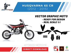 template vector husqvarna 65 cr 2012 2015