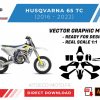 template vector husqvarna 65 tc 2016 2022