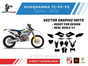 template vector husqvarna tc fc fs 2014 2015
