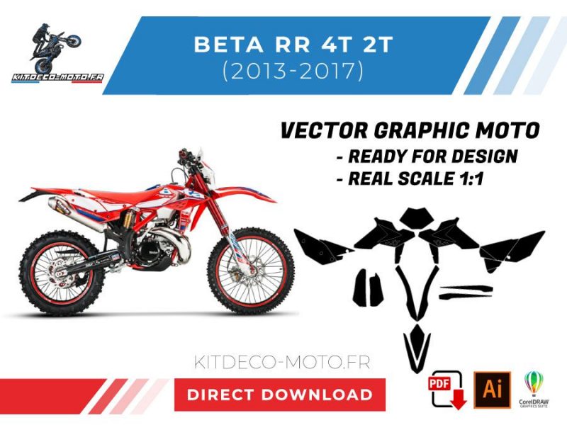 Vorlagenvektor Beta RR 4t 2t 2013 2017