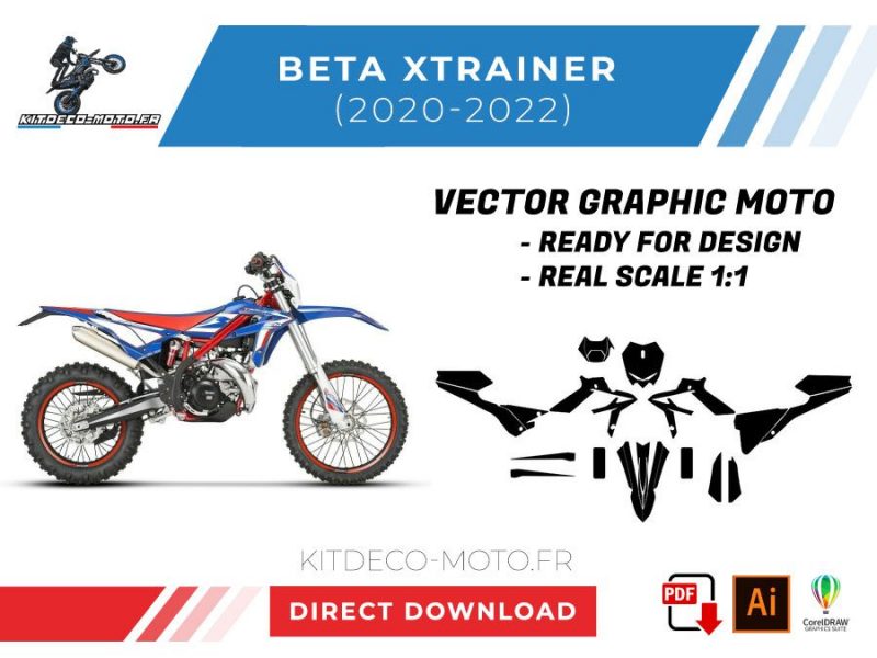szablon wektor beta xtrainer 2020 2022