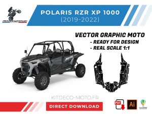 template vector polaris rzr xp 4 door 1000 2019 2022