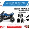 template vector yamaha 90 raptor 2009 2015