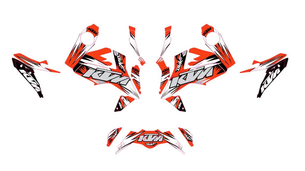 kit deco ktm 125 390 duke factory