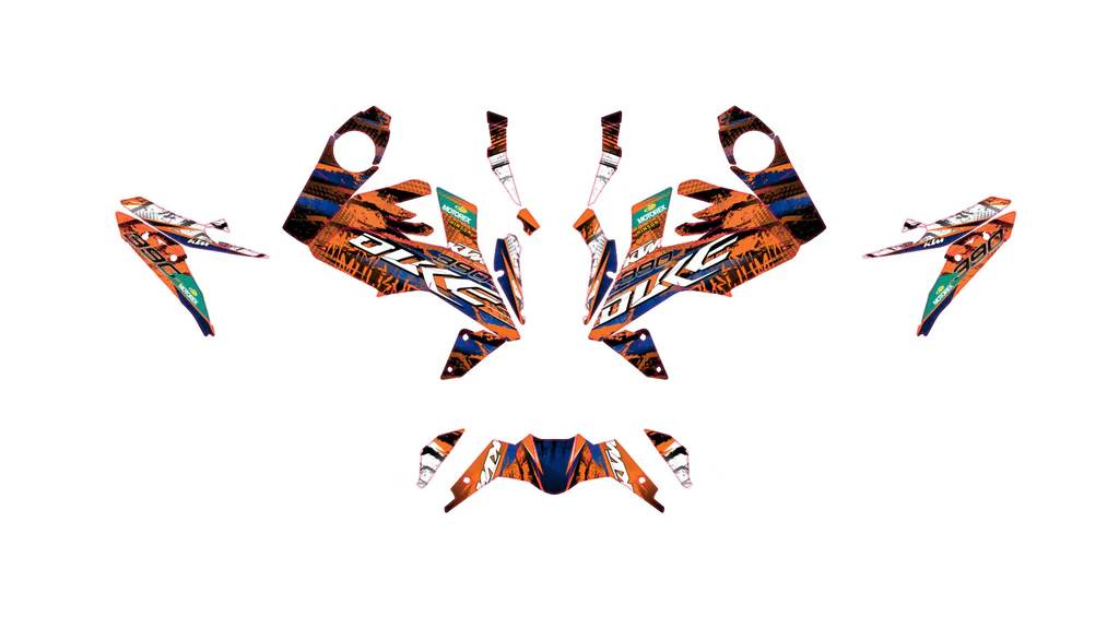 kit deco ktm 125 390 duke paint