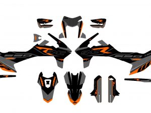 kit deco ktm 690 smcr 2019 2022 aircross noir