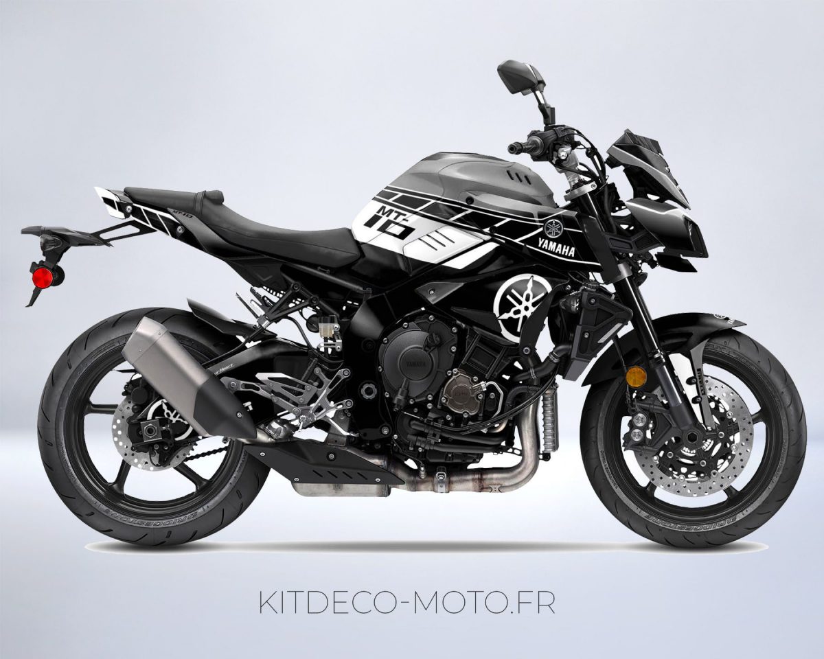 kit déco yamaha mt 10 anniversaire gris