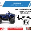 Vorlagenvektor Yamaha 300 Grizzly