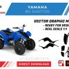 Vorlagenvektor Yamaha 80 Raptor
