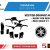 template vector yamaha big bear