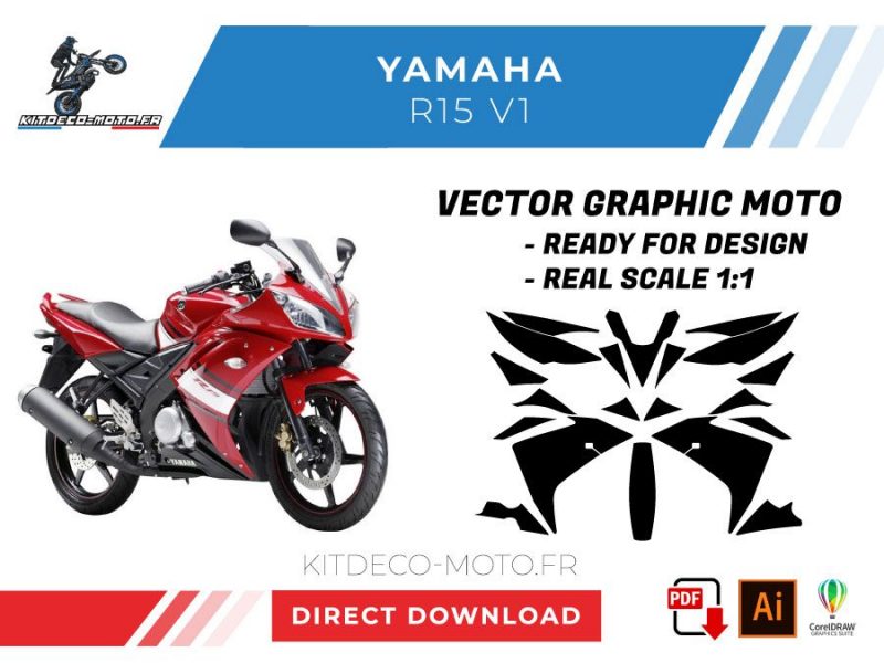 template vector yamaha r15 v1