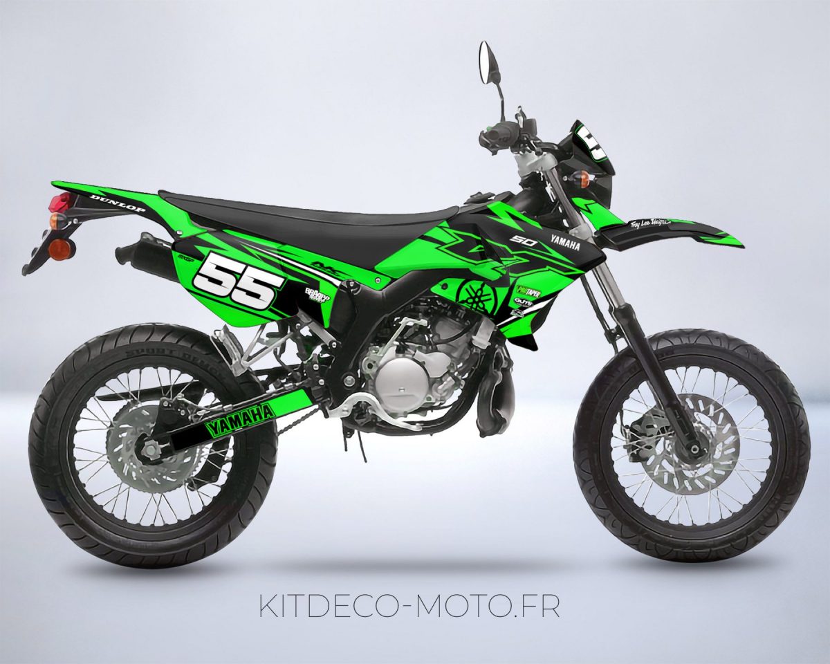 kit deco yamaha dt 50 craft vert