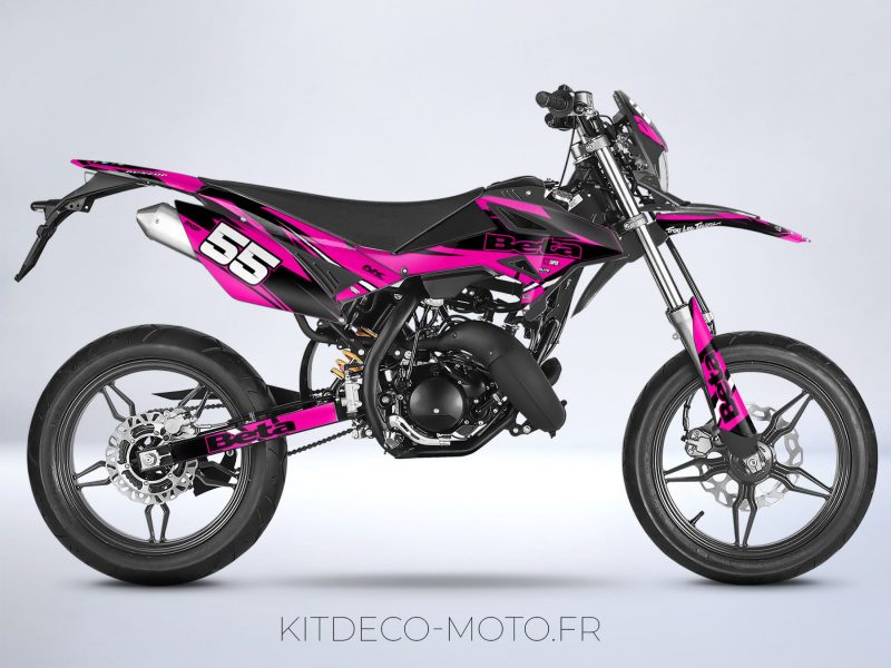graphic kit beta 50 - racing pink - 2011 2020