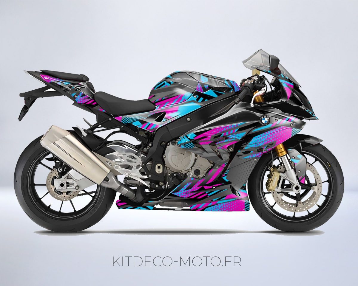 kit déco bmw s1000rr splash rose