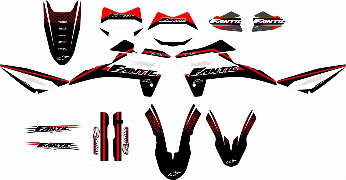 kit déco fantic xm 50 – factory