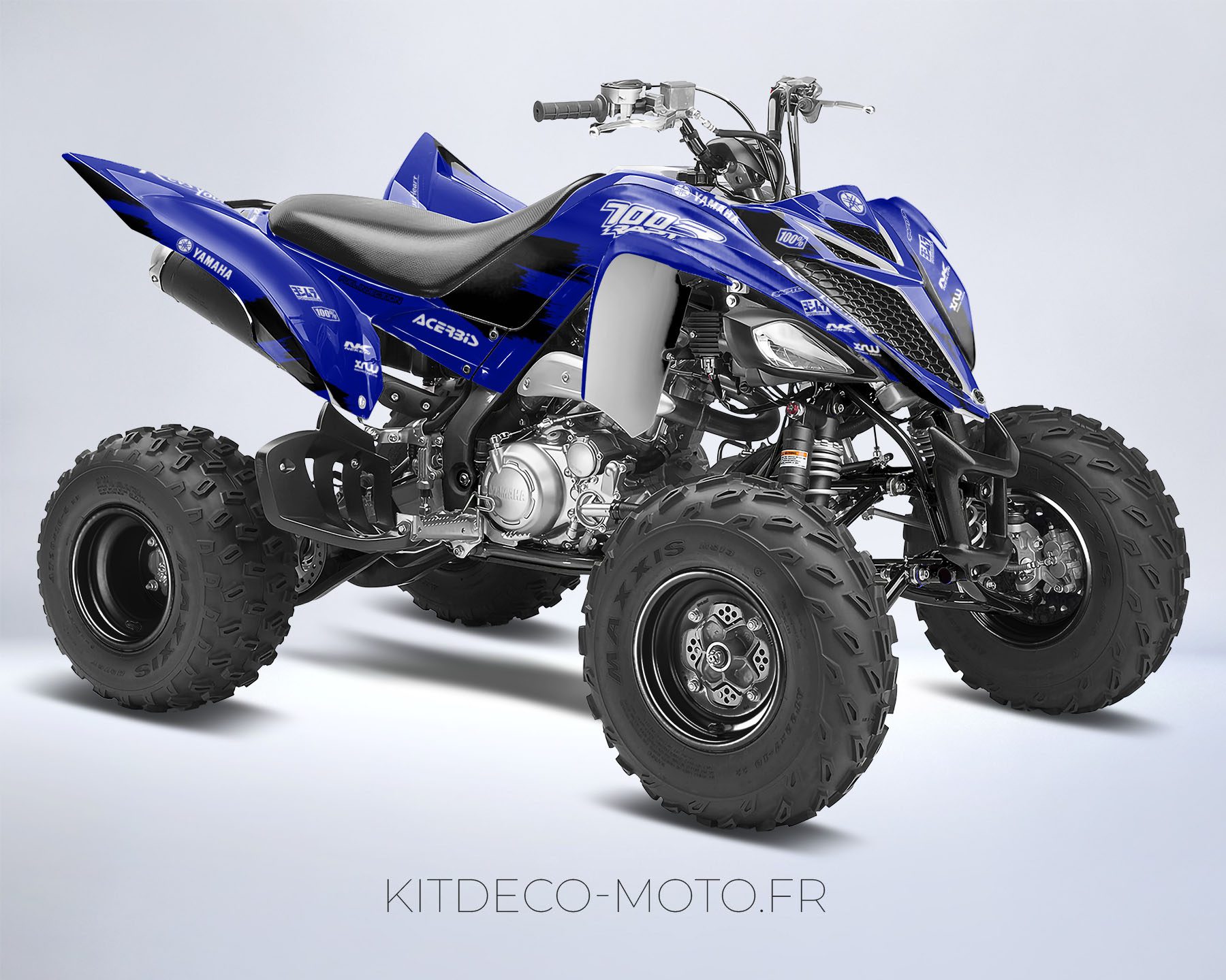 Kit déco Yamaha YFM 700 Raptor - Origine Bleu