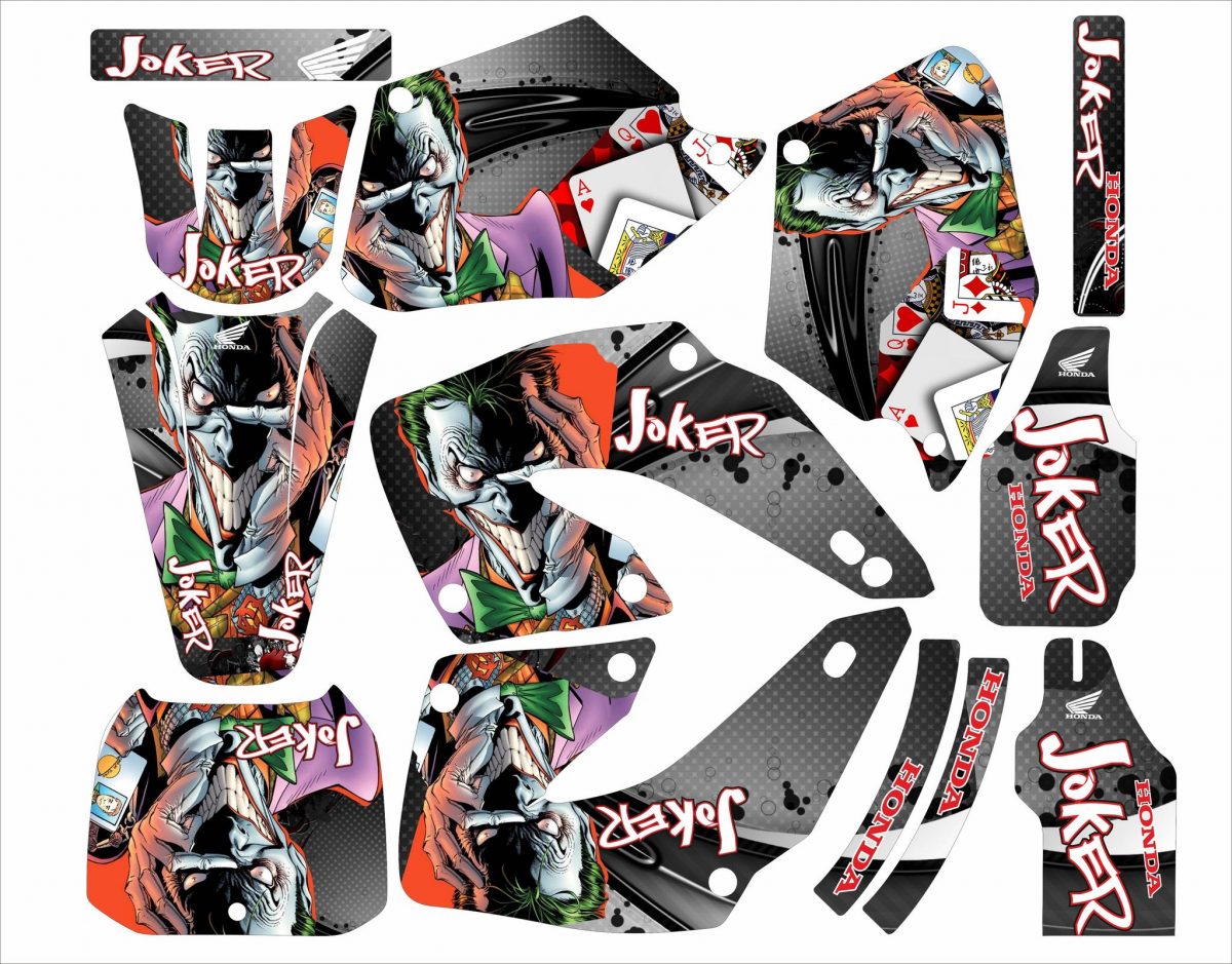 kit déco honda 125 / 250 cr (2000 2001) – joker