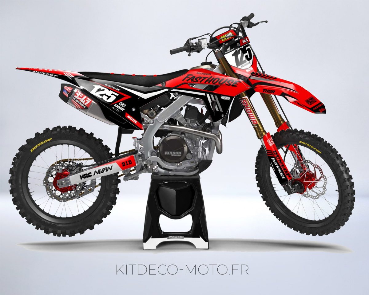kit déco honda 250 crf (2022 2023) fasthouse