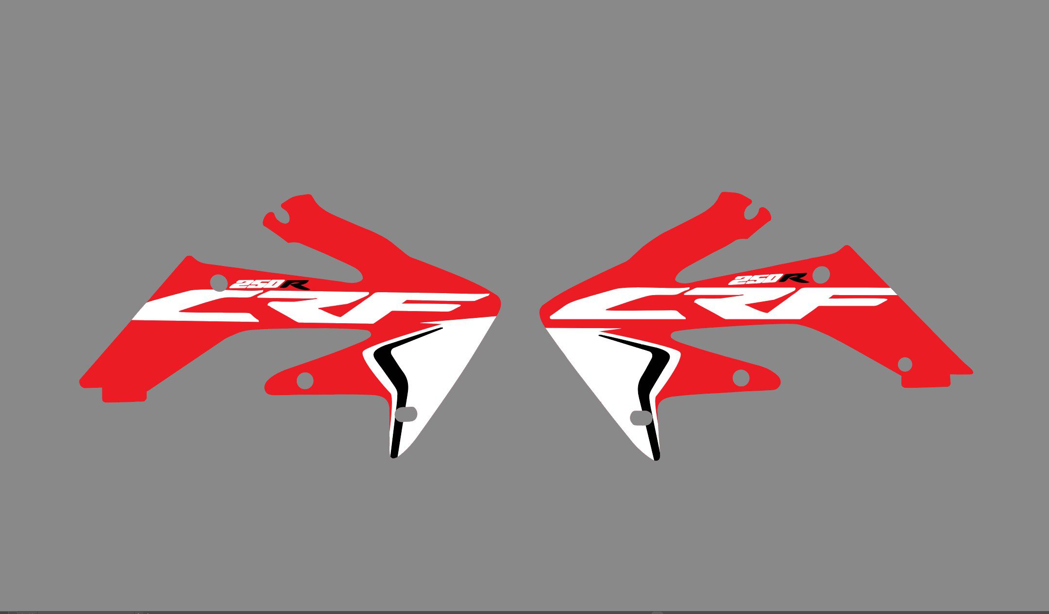 kit déco honda 250 crf (2006 2009) origine