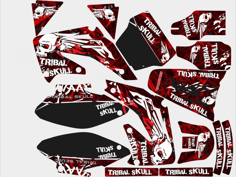 kit grafica honda 450 crf (2002 2004) tribal