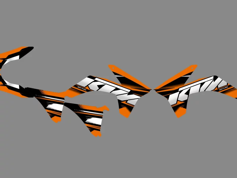kit déco ktm exc / exc f (2012 2013) origine