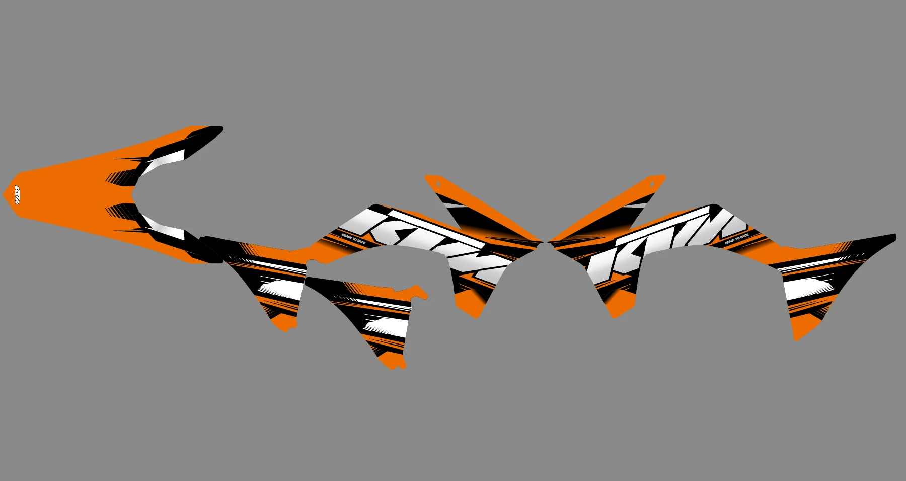 kit déco ktm exc / exc f (2012 2013) origine