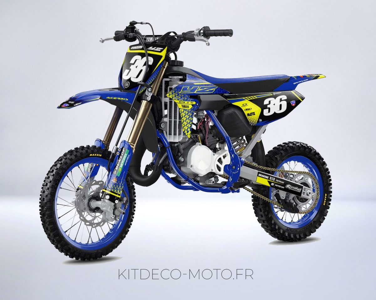 kit déco yamaha yz / yzf factory yellow (copie)